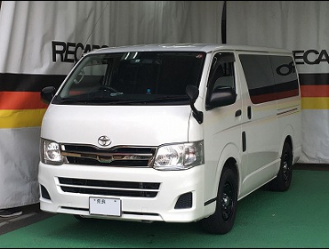TOYOTA�@�n�C�G�[�X�@TRH200V�@DX�ԁ@�Ɂ@RECARO�i���J���j�@SR-7F�@GK100�@BK/BK�@A/R�@����