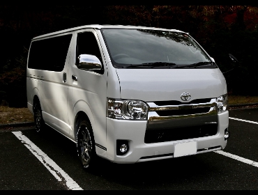 TOYOTA�@200�n�n�C�G�[�X4�^�@�K�\�����@�i���[�{�f�B�@�Ɂ@RECARO�i���J���j�@SR-7F�@GU100�@BK�@�~���E�@����