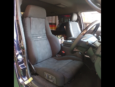 TOYOTA�@�n�C�G�[�X�i2021�N�j�@�Ɂ@RECARO�i���J���j�@�I���\�y�hAN220HV�@BK�@����