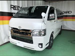 TOYOTA�@�n�C�G�[�X�@GDH206V�i2020�N�j�@�Ɂ@RECARO�i���J���j�@SR-7F�@GK100�@BK/SIL�@�A�[�����X�g�t���@����