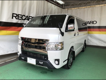 TOYOTA�@�n�C�G�[�X�@200�n�i2021�N�j�@�Ɂ@RECARO�i���J���j�@�I���\�y�hDL220HV�@����