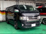 TOYOTA�@�n�C�G�[�X�@4�^�@�Ɂ@RECARO�i���J���j�@SR-7�@GK100�@BK/RED�@����