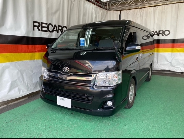 TOYOTA�@�n�C�G�[�X�@�Ɂ@RECARO�i���J���j�@SR-7�@KK100�@BK�@�~���E�@����