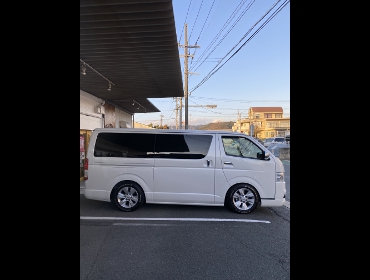 TOYOTA�@�n�C�G�[�X�@�K�\�����ԁi2019�N�j�@�Ɂ@RECARO�i���J���j�@SR-7F�@KK100�@BK�@�A�[�����X�g�t���@�~���E�@����