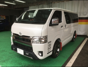 TOYOTA�@�n�C�G�[�X6�^�i2020�N�j�@�Ɂ@RECARO�i���J���j�@SR-7F�@GU100�@�u���E���@�~���E�@����