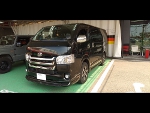 TOYOTA�@�n�C�G�[�X�@KDH206�@�Ɂ@RECARO�i���J���j�@SR-7F�@GK100�@BK/�u���[�@�~���E�@����