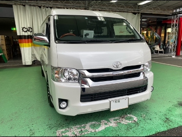 TOYOTA�@�n�C�G�[�X�@�Ɂ@RECARO�i���J���j�@�G���S���hMV�@BK�@����