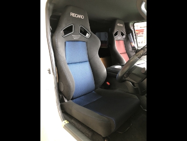 TOYOTA�@���W�A�X�G�[�X�@�Ɂ@RECARO�i���J���j�@SR-7F�@GK100�@BK/�u���[�@�V�[�g�q�[�^�[�t���@���@SR-7F�@GK100�@BK/RED�@�V�[�g�q�[�^�[�t���@����