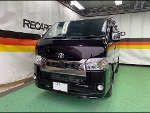 TOYOTA�@�n�C�G�[�X�@GDH206V�i2021�N�j�@�Ɂ@RECARO�i���J���j�@SR-7F�@KK100�@BK�@����
