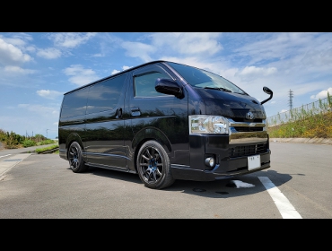 TOYOTA�@�n�C�G�[�X4�^�i2017�N�j�@�Ɂ@RECARO�i���J���j�@LX-F�@IN110�@BK�@�~���E�@����