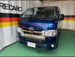 TOYOTA�@�n�C�G�[�X�@GDH206�i2021�N�j�@�Ɂ@RECARO�i���J���j�@SR-7F�@GK100�@BK/�u���[�@����