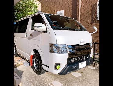 TOYOTA�@�n�C�G�[�X�@�i���[SGL�@5�^�@�f�B�[�[���ԁ@�Ɂ@RECARO�i���J���j�@SR-7F�@GK100�@BK/BK�@����