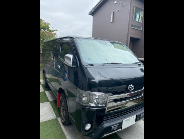 TOYOTA�@�n�C�G�[�X200�n�@�X�[�p�[GL�@4�^�@�t�����g��l�����i2015�N�j�@�Ɂ@RECARO�i���J���j�@SR-7F�@GU100�@�u���E���@A/R�^�C�v�@����