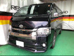 TOYOTA�@�n�C�G�[�X�@���C�h�@�Ɂ@RECARO�i���J���j�@SR-7F�@GU100�@�u���E���@����
