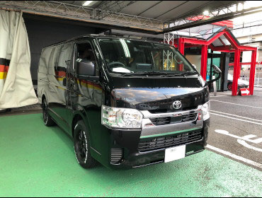 TOYOTA�@�n�C�G�[�X�@�i���[�f�B�[�[���@�Ɂ@RECARO�i���J���j�@SR-7F�@GU100�@�u���E���@����