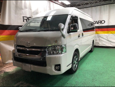 TOYOTA�@�n�C�G�[�X�@�L�����p�[�����i2022�N�j�@�Ɂ@RECARO�i���J���@LX-F�@WL110H�@���@A/R�^�C�v�@�~���E�@����