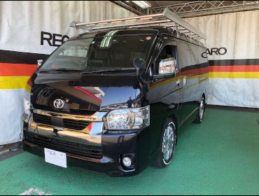 TOYOTA�@�n�C�G�[�X200�n�@���C�h�i2021�N�j�@�Ɂ@RECARO�i���J���j�@�I���\�y�hDL220HV�@�~���E�@����