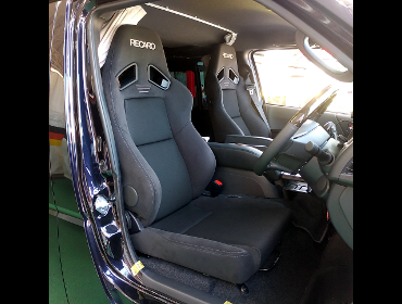 TOYOTA�@�n�C�G�[�X�@6�^�@�i���[�f�B�[�[���i2022�N�j�@�Ɂ@RECARO�i���J���j�@SR-7F�@GK100�@BK/BK�@�~���E�@����