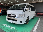 TOYOTA�@�n�C�G�[�X���S���@TRH214W���@���C�h���S���~�h�����[�t�L�����s���O�@�Ɂ@RECARO�i���J���j�@�G���S���hMV�@�O���C�@����