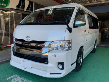 TOYOTA�@�n�C�G�[�X�@GL���S���@5�^�K�\�������C�h�i2020�N�j�@�Ɂ@RECARO�i���J���j�@SR-7F�@GU100H�@RED�@�V�[�g�q�[�^�[�t���@����