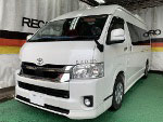 TOYOTA�@�n�C�G�[�X�@6�^�@���C�h�@�K�\�����@�Ɂ@RECARO�i���J���j�@SR-7F�@KK100�@RED�@����