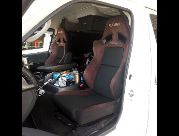 TOYOTA�@�n�C�G�[�X���S���@GL�i2020�N�j�@�Ɂ@RECARO�i���J���j�@SR-7F�@GU100�@�u���E���@�~���E�@����