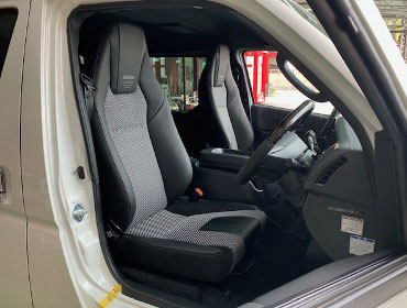 TOYOTA�@�n�C�G�[�X���C�h�@�Ɂ@RECARO�i���J���j�@LX-F�@WL110H�@BK�@����