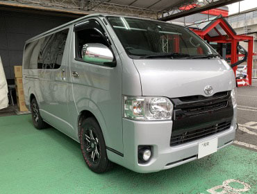 TOYOTA�@�n�C�G�[�X�@CBF-TRH200V�@4�^�i2018�N�j�@�Ɂ@RECARO�i���J���j�@SR-7F�@GK100�@BK/BK�@����