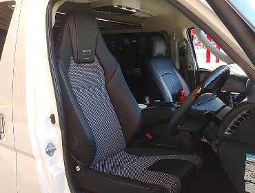 TOYOTA�@�n�C�G�[�X�@�Ɂ@RECARO�i���J���j�@LX-F�@WL110H�@BK�@AR�@����
