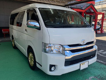 TOYOTA�@�n�C�G�[�X�@�Ɂ@RECARO�i���J���j�@�G���S���hMV�@BK�@����