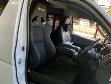 TOYOTA�@�n�C�G�[�X���S���@3BA-TRH219W�i2022�N�j�@�Ɂ@RECARO�i���J���j�@SR-7F�@GK100H�@BK/BK�@A/R�^�C�v�@�V�[�g�q�[�^�[�t���@����