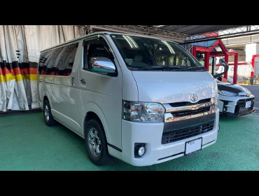 TOYOTA�@�n�C�G�[�X�@5�^�i���[�f�B�[�[���@�i2017�N�j�@�Ɂ@RECARO�i���J���j�@SR-7F�@GK100�@BK/BK�@A/R�@����