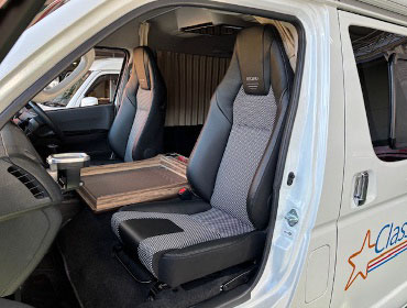 TOYOTA�@�n�C�G�[�X�@5�^�@���C�h�K�\�����@�Ɂ@RECARO�i���J���j�@LX-F�@WL110H�@BK�@AR�@�~���E�@����