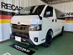 TOYOTA�@�n�C�G�[�X7�^�@�i���[�f�B�[�[���i2024�N�j�@�Ɂ@RECARO�i���J���j�@SR-C�@UT100H�@A/R�@BK�@���@SR-C�@UT100�@A/R�@BK�@����