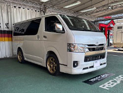 TOYOTA�@�n�C�G�[�X�@GDH201V�i2025�N�j�@�Ɂ@RECARO�i���J���j�@SR-C�@BK100H�@BK/BK�@�V�[�g�q�[�^�[�t���@�~���E�@����