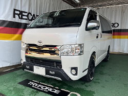 TOYOTA�@�n�C�G�[�X�@KDH206V�i2015�N�j�@�Ɂ@RECARO�i���J���j�@LX-F�@TR�@NN�@�~���E�@����