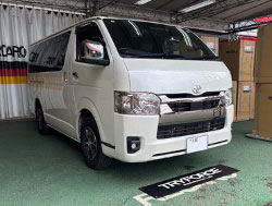 TOYOTA�@�n�C�G�[�X�@GDH201V�@�Ɂ@RECARO�i���J���j�@SR-C�@BK100�@BK/BK�@����