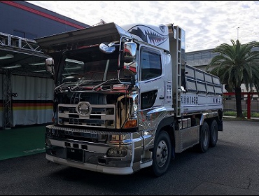 HINO�@�O�����h�v���t�B�A�i2008�N�j�@�Ɂ@RECARO�i���J���j�@SR-7F�@KK100�@RED�@����