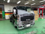 ISUZU�@�G���t�@NHR88�@�Ɂ@RECARO�i���J���j�@SR-7F�@GU100�@BK�@�A�[�����X�g�t���@����