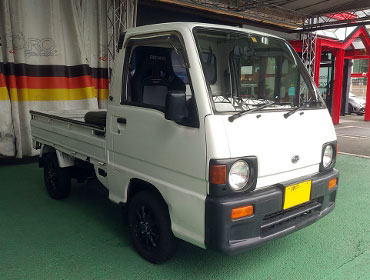 SUBARU�@�T���o�[T�@KS4�i1994�N�j�@�Ɂ@RECARO�i���J���j�@SR-7F�@GK100�@BK/SIL�@����