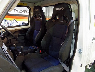 DAIHATSU�@�n�C�[�b�g�@���ړI�_���v�@S510P�@�Ɂ@RECARO�i���J���j�@SR-7F�@GK100�@BK/BL�@���@2016���f���@SR-7F GK100 BK/BL�@����