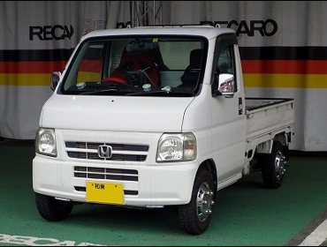 HONDA�@�A�N�e�B�@�g���b�N�@HA6�i2004�N�j�@�Ɂ@RECARO�i���J���j�@SR-7F�@GU100�@RED�@A/R�^�C�v�@����