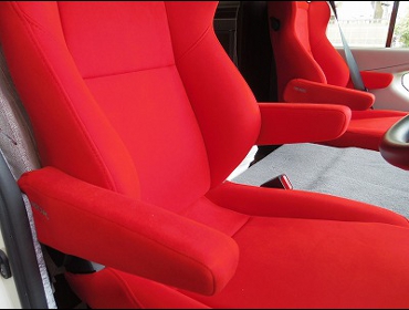 RECARO�i���J���V�[�g�j�@TOYOTA�@�R�[�X�^�[�i����ȃh�A�Ȃ��ԁj�@B60�@�Ɂ@RECARO�i���J���j�@SR-7F�@KK100�@RED�@�A�[�����X�g�i�L���v�e���j�@�~2�r�@����