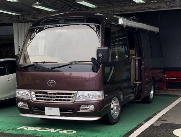 TOYOTA�@�R�[�X�^�[�@�L�����s���O�@����ȃh�A�Ȃ��ԁ@KC-HZB41�i1997�N/7���j�@�Ɂ@RECARO�i���J���j�@LX-F�@IN110�@BK�@�A�[�����X�g���r�i�L���v�e���V�[�g�j�@���@LX-F�@IN110�@BK�@����