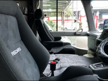 TOYOTA�@�R�[�X�^�[�@�L�����s���O�@�Ɂ@RECARO�i���J���j�@�G���S���hD�@�V�[�g�q�[�^�[�t���@���@�G���S���hD�@�V�[�g�q�[�^�[�t���@�L���v�e���V�[�g�@����