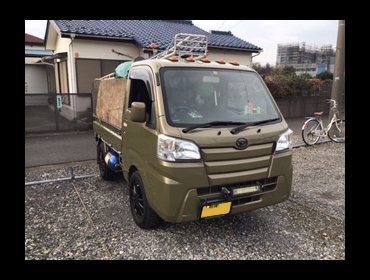 DAIHATSU�@�n�C�[�b�g�g���b�N�@S500P�@M/T�ԁ@�Ɂ@RECARO�i���J���j�@SR-7F�@GU100�@�u���E���@����