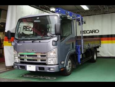ISUZU�@�G���t�@NMR85AR�@�n�C���[�t�@3t�i2009�N�j�@�Ɂ@RECARO�i���J���j�@LX-F�@TR�@NN�@BK�@�V�[�g�q�[�^�[�t���@�A�[�����X�g�t���@����