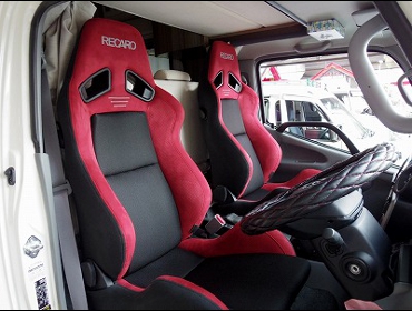 TOYOTA�@�J�����[�h�@�Ɂ@RECARO�i���J���j�@SR-7�@GU100H�@RED�@�V�[�g�q�[�^�[�t���@�~���E�@����