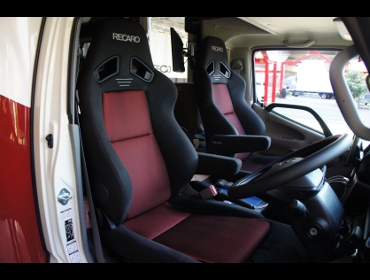 TOYOTA�@�J�����[�h�@�N���A5.3W�@�Ɂ@RECARO�i���J���j�@SR-7F�@GK100�@RED�@���@SR-7F�@GK100�@BK/RED�@�V�[�g�q�[�^�[�t���@����