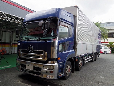 NISSAN�@UD�@�N�I���i2006�N�j�@�Ɂ@RECARO�i���J���j�@SR-7F�@GK100�@BK/RED�@�A�[�����X�g�t���@����